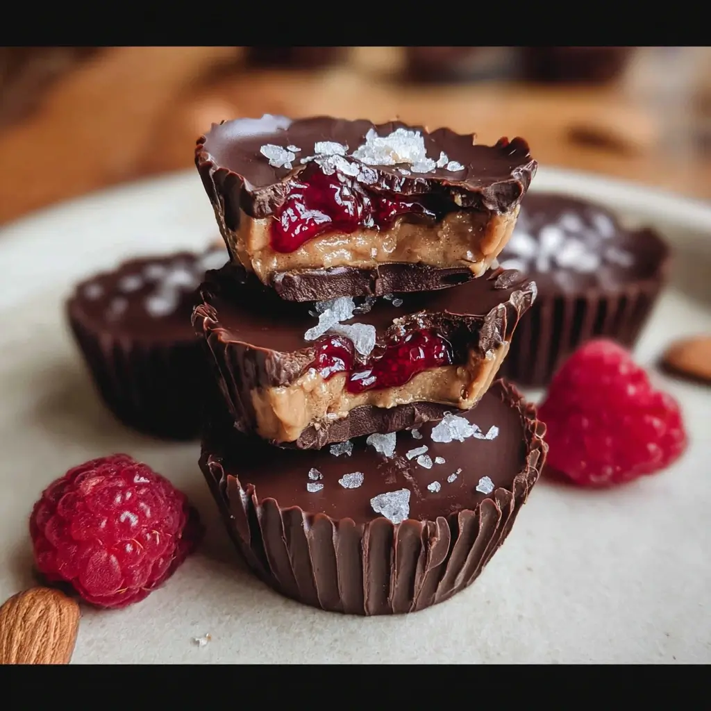Indulge in Healthy Gluten-Free Chocolate Raspberry Cups